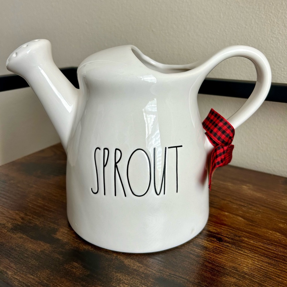 NWT {Rae Dunn} ‘SPROUT’ Watering Can